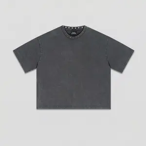 Stud Collar Boxy Tee