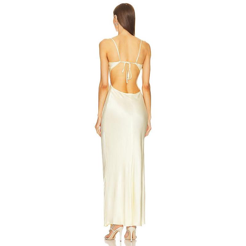 BEC&BRIDGE Cedar City Maxi Dress in Ice Yellow