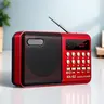 Portable Digital Radio, Am Fm Radio, Battery Operated Radio, Battery Powered Radio, Rechargeable Emergency Radio, USB/TF Card MP3 Music Player, Rechargeable Handheld Speaker Device, High Fidelity Stereo Sound Radio for Outdoor Travel, Portable Radios