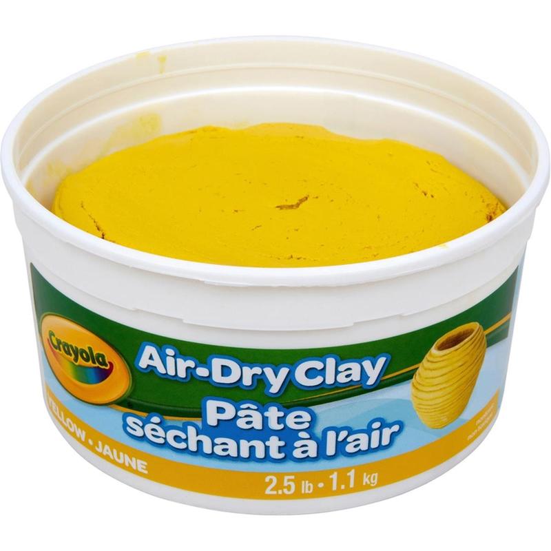 Crayola  Air-Dry Clay, Yellow