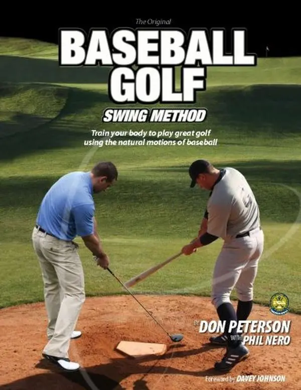 Used Soft Cover Book - The Original Baseball Golf Swing Method by Don Peterson, English Language - for Golf Training, Precision and Power Drills, Ideal for Books Lovers to Read