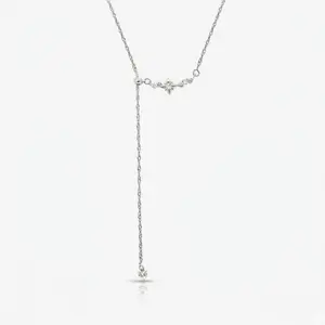 EVRY JEWELS Gold or Silver Plated Women's Celestial Lariat Necklace