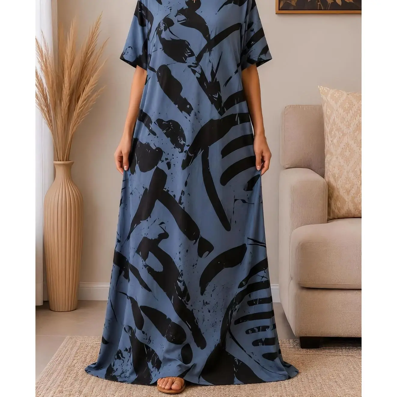 Somali Baati Dress - Comfortable Breathable Elegant Daily Wear One Size Multiple Colors Available