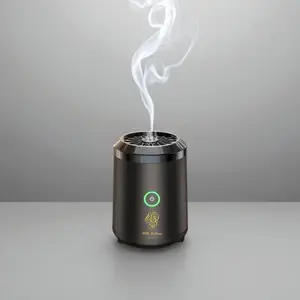 Portable Electric USB Bakhoor Burner Chargeable Home Diffuser for Long Lasting Fragrance Hair Scent Includes Brush Cleaning Tools Perfume Home Diffuser