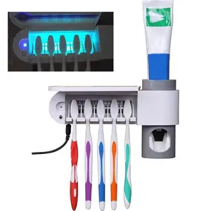 3-in-1 Toothbrush Holder with UV Sterilizer