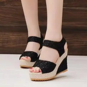 Flat bottom high heel sandals Shoe Footwear