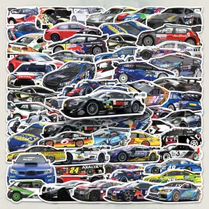 Car Pattern Phone Sticker, Self Adhesive Decorative Stickers, DIY Decals for Phone Case, Laptop, Mobile Phone Accessories