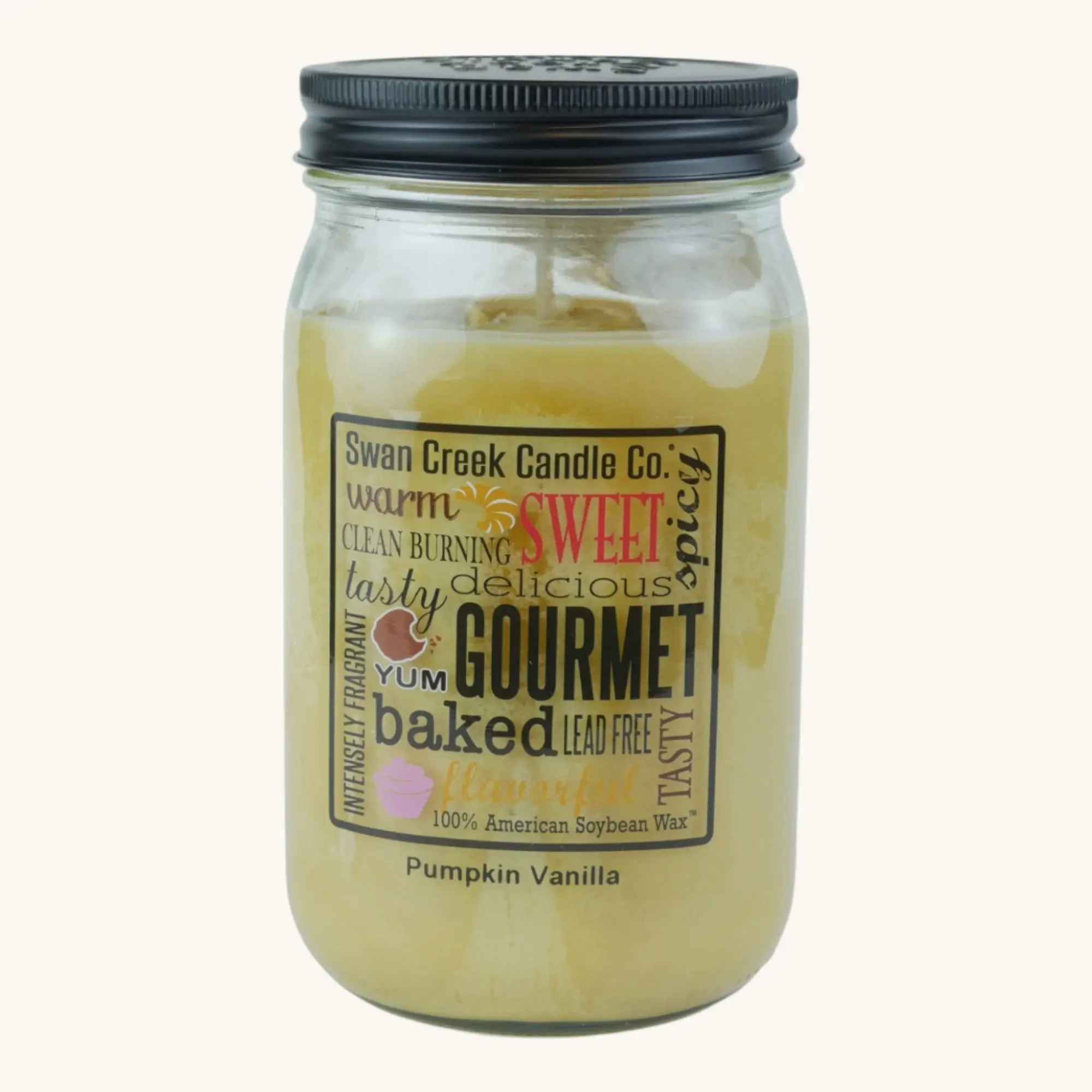 Pumpkin Vanilla Pantry Jar Soy Candle