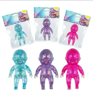1/3pcs Curiosities Sugar Swaps Jumbo Baby Squishie |Large Sparkly Squishy Toys for Stretching, Squeezing,Collecting & Trading, Stress Relief Sensory Fidget Toys forKids & Adults