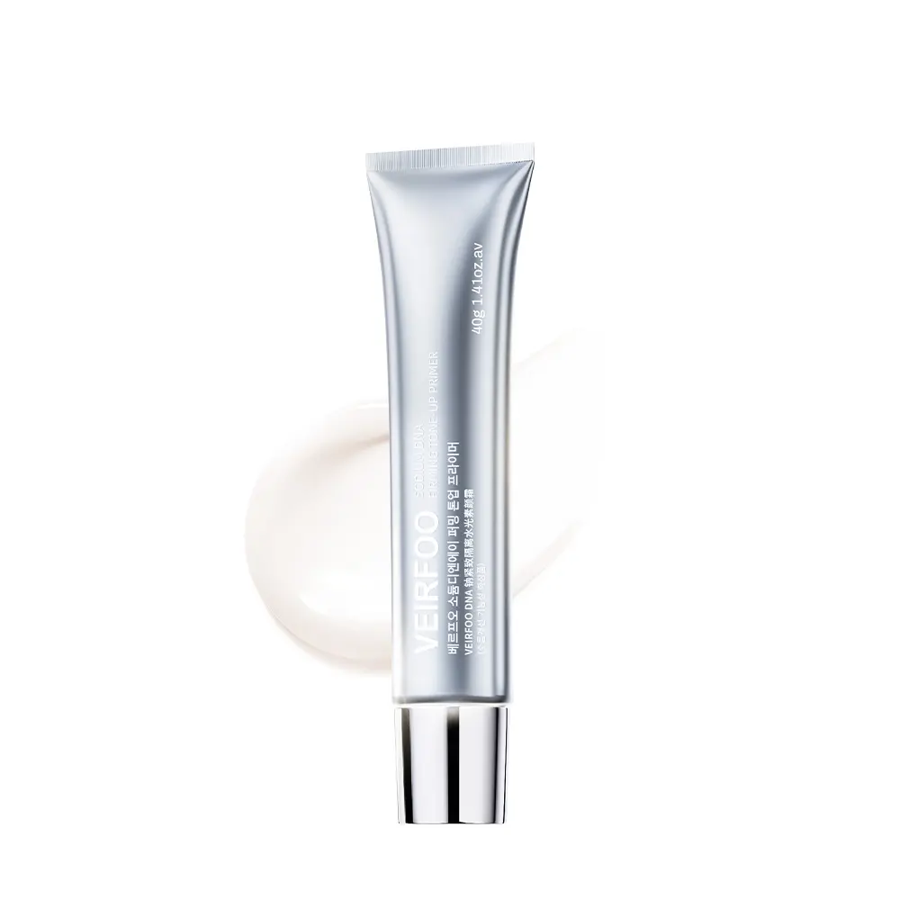 Korean Brands Sodium DNA Firming Tone-Up Primer Soft-Focus Luminosity Dual-Link Nude Finish for Hydrated Radiant Skin