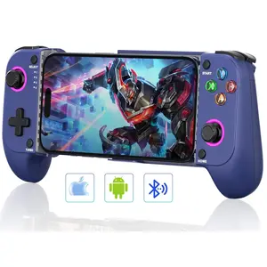 Phone Controller for /Android - Mobile Gaming Controller with Hall Effect Joystick, Phone Case Support,Turbo Function, Dual Vibration- Phone Controller Compatible with