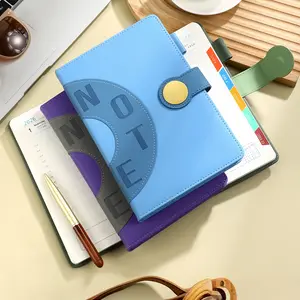 Daily Planner 2026, 400 Pages, Date Stamp Feature, Multiple Colors, Synthetic Gem Cover, Time Management Tool, Daily Planning Book