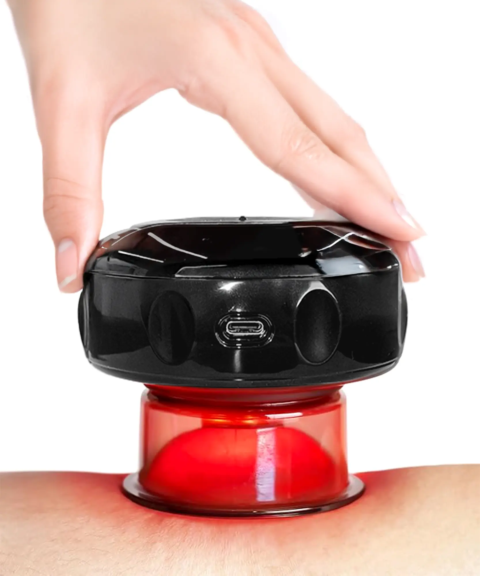 Fit Foundry Suction & Heat Cupping Device - Advanced Therapy for Muscle Relaxation and Recovery