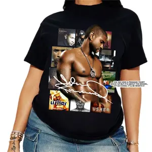 Usher, Usher Shirt, Usher Concert Shirt, Past Present Future Tour 2024 Shirt, Usher Concert Graphic Tshirt, Vintage Usher Tshirt, Usher Fans Club