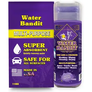 Water Bandit - Multi Purpose Synthetic Drying Chamois for Autos, , , , and Homes - Machine Washable  Drying Towel -  Sized Chamois Cloth For  - 27 x17 Inches