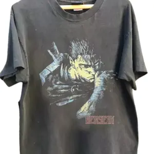 Vintage Anime Berserk TShirt, Y2K Pop Culture, Vintage Band Tee