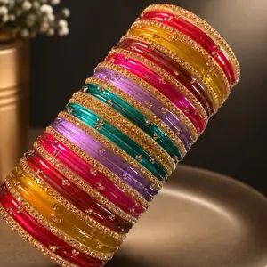Ekam Bangles stack (38pcs)