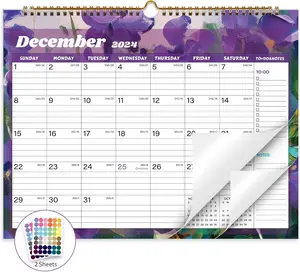 2025 Calendar, Calendar 2024-2025, 18 Months Wall Calendar July 2024 to Dec 2025