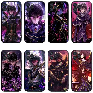 Cool Code Geass Lelouch Zero Form Print Phone Case for iPhone 17 16 15 14 13 12 11 Pro Pro Max Plus Anime Lover Gift for Any Occasion