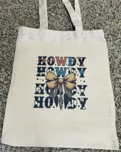 Custom Canvas Tote Bag