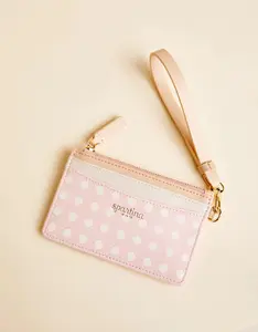 Slimcard Coinpurse – Pink Cane