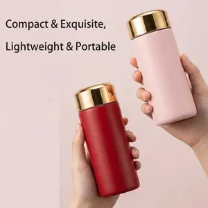 200ML Stainless Steel Insulated Water Cup for Kids, Dual-Function Coffee Cup for Hot and Cold Drinks, Portable Outdoor Cup for Camping and Office