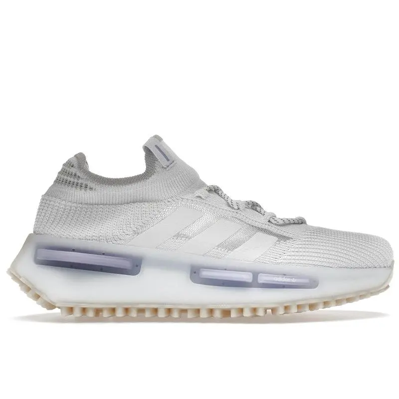 adidas Men's NMD S1 White Light Purple, from StockX