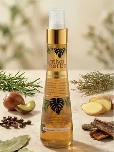 Nativa Herbal Hair Tonic Dailly Hair Growth  with Rosemary, Cinchona, Ginger  Haircare Thickening Nourishing Thickening Boost