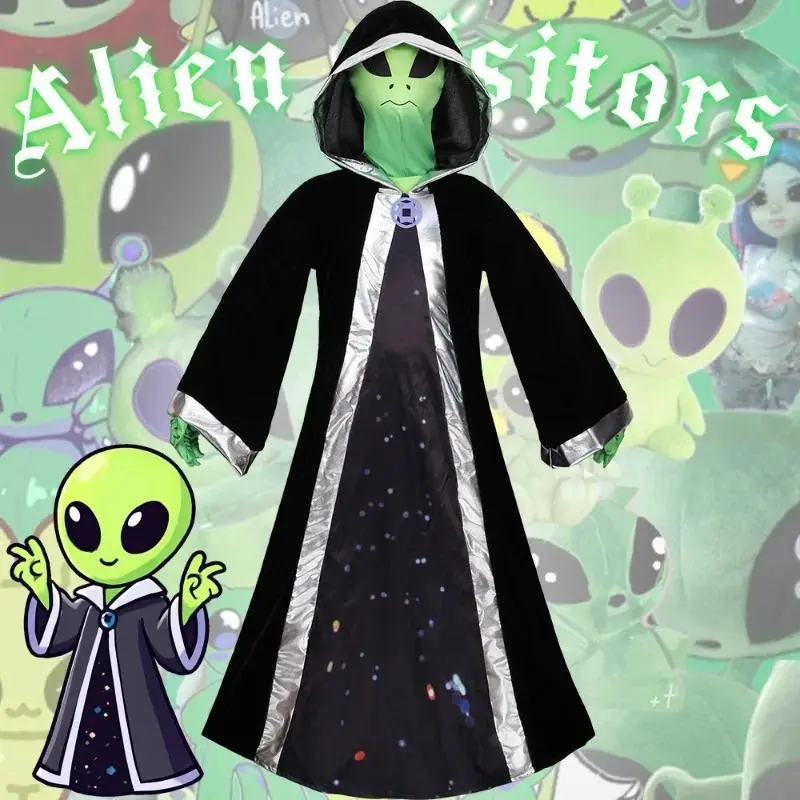 Unisex Fantasy Alien Design Full-Body Polyester Zentai Suit - Adult Role Play, Halloween Party Costumes