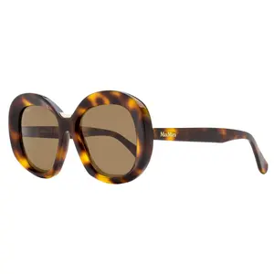 Max Mara Edna Sunglasses MM0087 52E Dark Havana 55mm