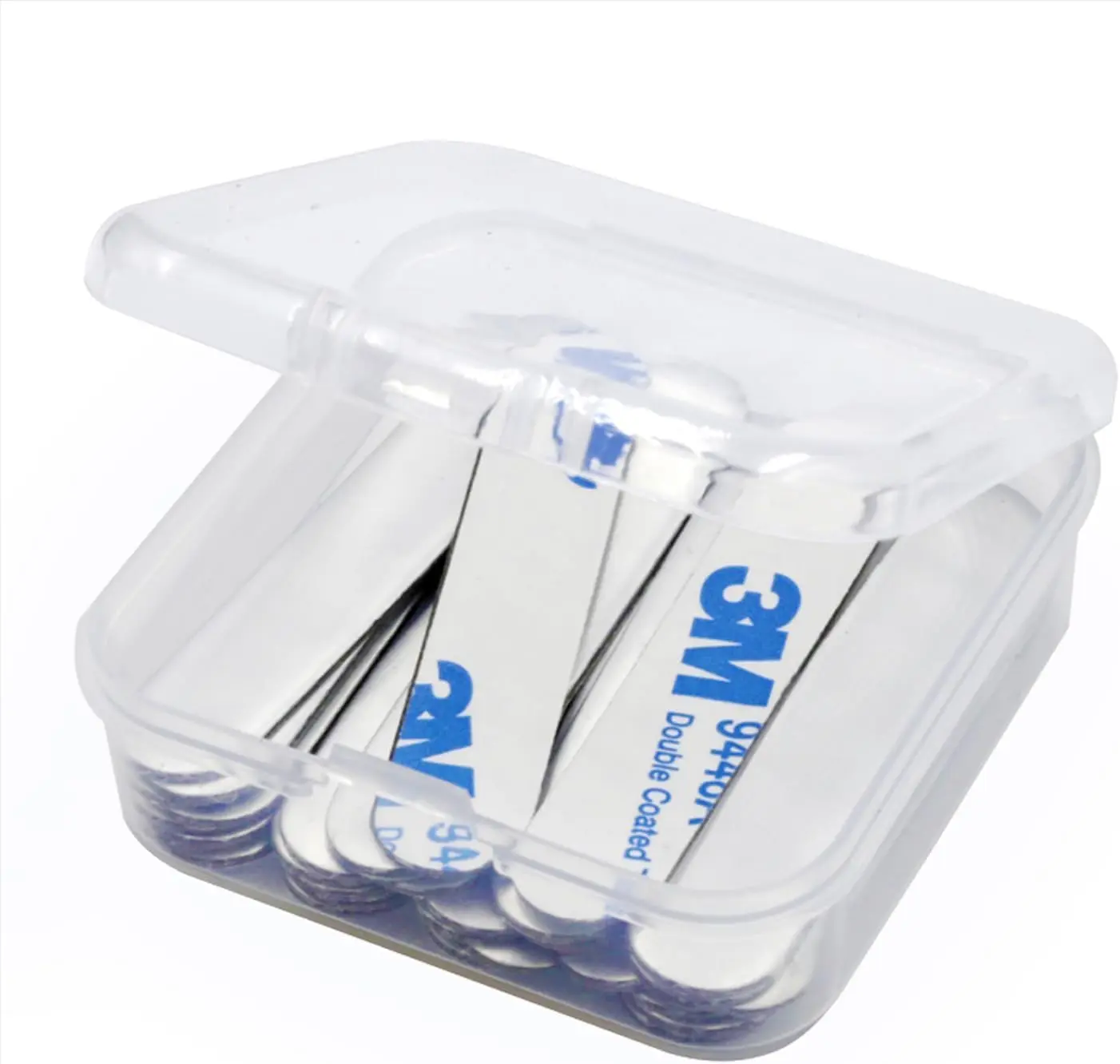 Lead Tape Strips, 30 Pack of 3g Silver Adhesive Weights for Golf Accessories, Pickleball Paddles, and Tennis Racquets with Storage Case