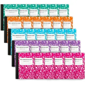 Mini Composition Notebook, Cute 30 Pack 5 Pastel Colors Narrow Ruled Mini Composition Books Bulk, Small Pocket Marble Journal Notebooks for Kids Students College, Pocket Size 4.5 x 3.25 in