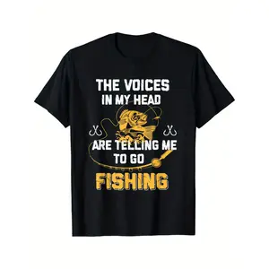 Fishing Shirt Gift T-Shirt T-Shirt Funny Fisherman Men's T-Shirt