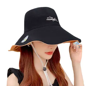 2026 Autumn Women's Hat — Japanese-Style Sun Hat, Outdoor Sunshade, Casual & Trendy, Autumn Sun Protection, Foldable Bucket Hat