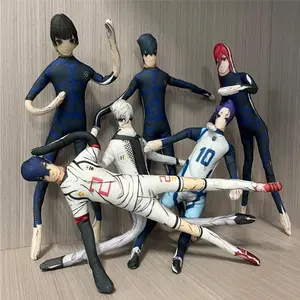 Blue Lock Plush Toys Hot Anime Peripheral Decorative Ornaments Abstract Twistable Wire Frame Decorative Items Gifts For Friends