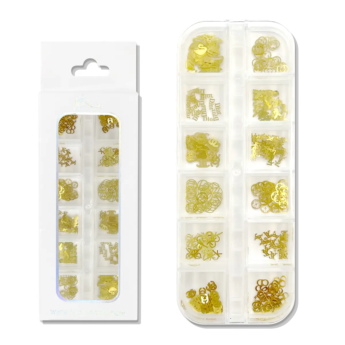 Nail Art Assorted Designs (12 pcs) - 07