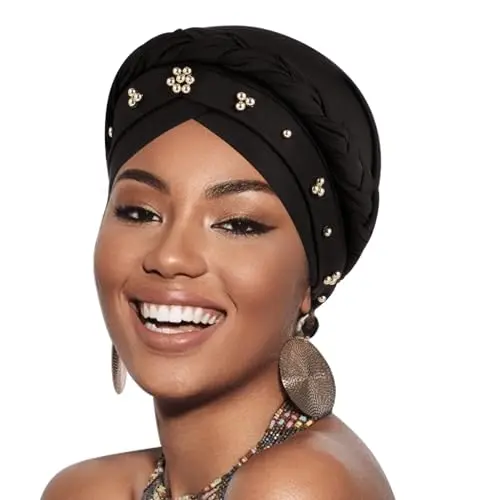 1 Pack Twisted Braid A: Black With Gold