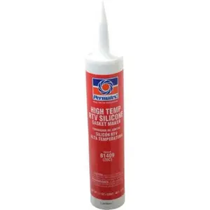 Permatex 11 oz Cartridge Red RTV Silicone Gasket Sealant -65 to 600°F Operating Temp, 24 hr Full Cure Time 81409