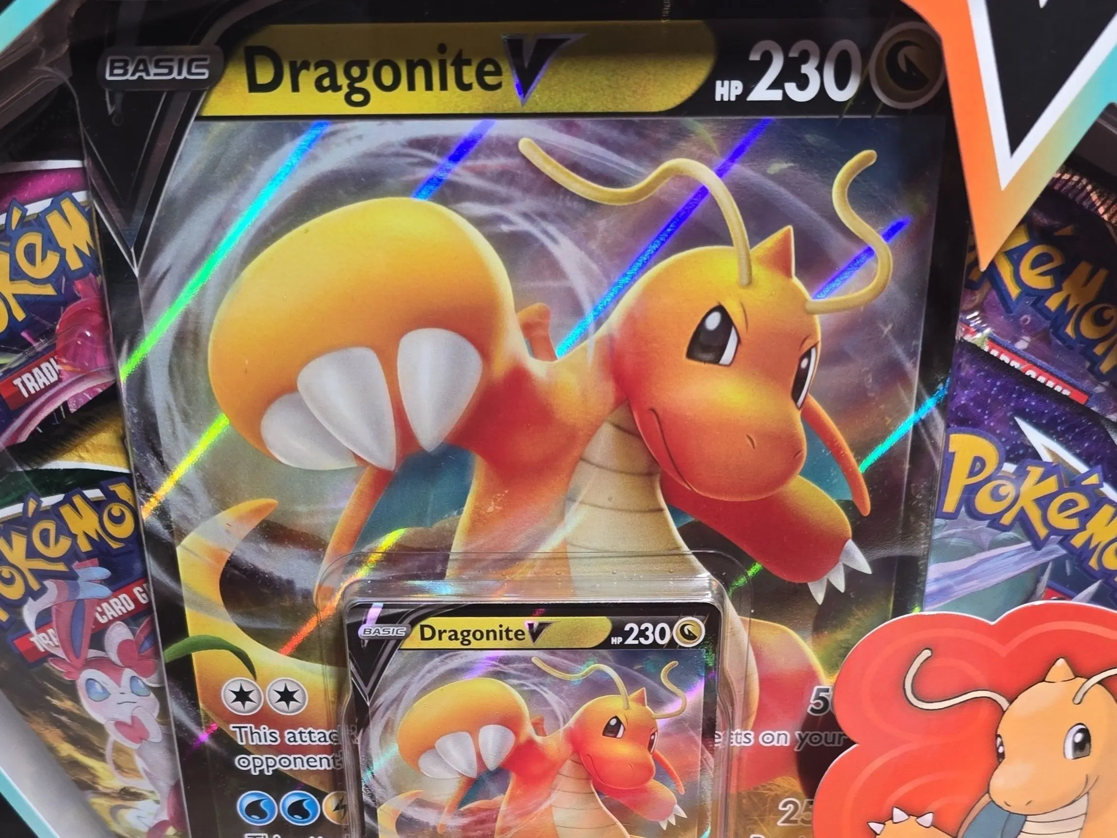 Pokemon Dragonite V Box - SWSH - Evo Skies pack included! - TikTok Shop Pokemon Dragonite V Box - SWSH - Evo Skies pack included! - TikTok Shop