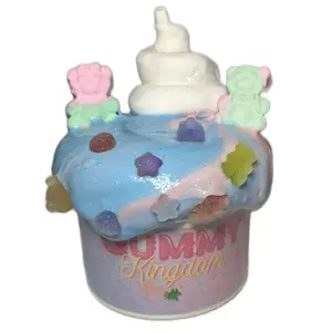 Gummy Kingdom Cotton Candy Slime - ZeeSlimez