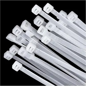 A huge 20 inch white zip tie! 100 heavy-duty outdoor zip ties  60 pounds of strength! Horticultural/plumbing/bundling weatherproof  # Zipper # Outdoor Tools  # DIY Tools