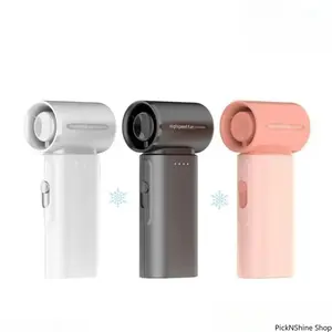 High Speed Mini Handheld Fan, Portable Compact Device With Adjustable Wind Speeds, Lightweight Easy To Carry for Camping Travel Outdoor And Daily Personal Cooling Use