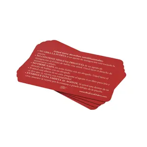 5pcs-Know Your Rights Card - U.S. Citizenship - Your Rights and Duties Under 5th Amendment - Available for Non-Citizens - Critical Information