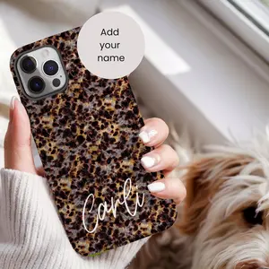 Tortoise Shell Phone Case Personalized Phone Case For iPhone Case Tough Phone Case For Woman Gift Idea Woman Small Accessories Phone Turtle