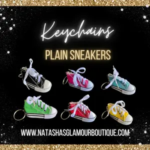 Plain Sneaker Keychains