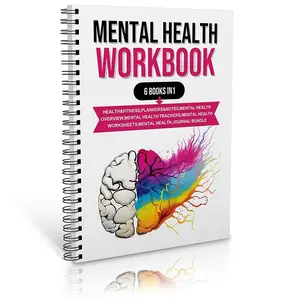 Mental Health Workbook, 1 Count Overcome Trauma Anxiety Depression CBT Tools, Attachment Theory Insights, Spiral Bound Planner, Planner Notebook, PTSD Healing Exercises, Emotional Strength Recovery, Office Stationery Supplies