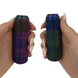 Little Ouchies Spikie Spin Clicks - Color Shift Collection Keychain- Firm Plastic Spikes for Anxiety & Stress Relief Portable Fidget Tool for On-the-Go Comfort and Impulse Management