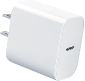 Fast USB-C Charger Block 20W for iPhone 17/16/15 Charger, Apple Watch/iWatch Series Ultra/11/10/9/8/7/6/SE/SE2/SE 3, Type-C PD Fast Charging USBC Power Adapter Plug for AirPods 4, White,1 Port,1 Pack