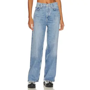 AGOLDE Low Slung Baggy Jeans in Libertine