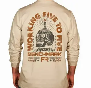 Graphic Fr Shirt Made in Usa – Benchmark Fr Cotton Tee, Unisex Fit, Bold Design, Perfect for Workwear or Casual Use JRP
